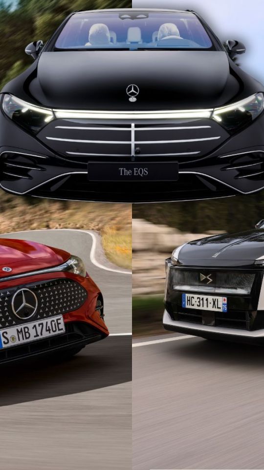 Classement des voitures électriques avec le plus d'autonomie // Source : Montage de Robin San Vicente pour Numerama