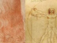 Léonard de Vinci et l'Homme de Vitruve // Source : Montage Numerama-Wikimédia