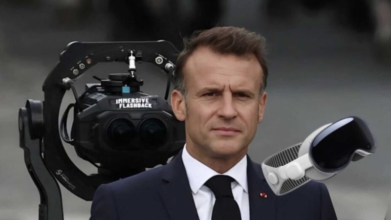 Le film en réalité virtuelle sur Emmanuel Macron sera diffusé à partir du 23 septembre