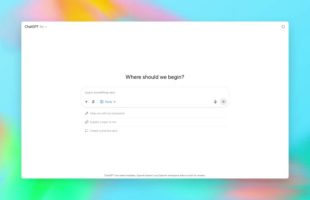 Le mode « Study » de ChatGPT // Source : OpenAI