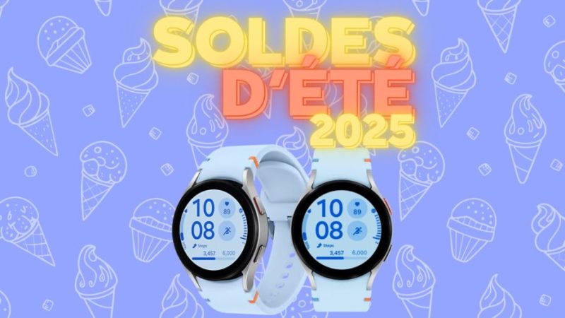Moins de 100 € pour cette montre connectée de Samsung pendant les soldes
