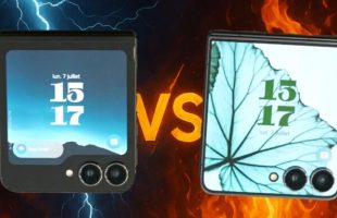 Z Flip 6 vs Z Flip 7 // Source : Numerama