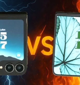 Z Flip 6 vs Z Flip 7 // Source : Numerama