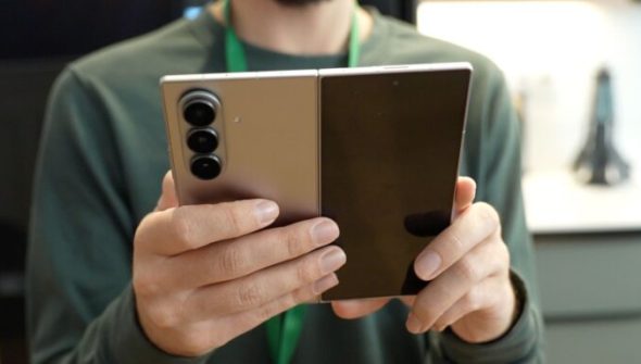 Le Samsung Galaxy Z Fold 7. // Source : Numerama