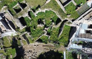 Site de 'lInsula Meridionalis // Source : Parc archéologique de Pompéi