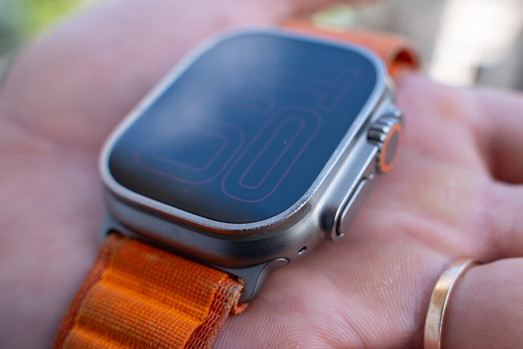 L'Apple Watch Ultra est-elle suffisamment solide pour les sports outdoors ? // Source : Robin Wycke pour Numerama L'Apple Watch Ultra est-elle suffisamment solide pour les sports outdoors ? // Source : Robin Wycke pour Numerama