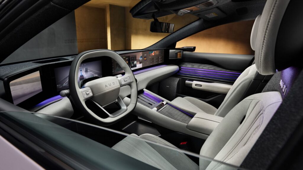 L'AUDI E5 Sportback // Source : Audi L'AUDI E5 Sportback // Source : Audi