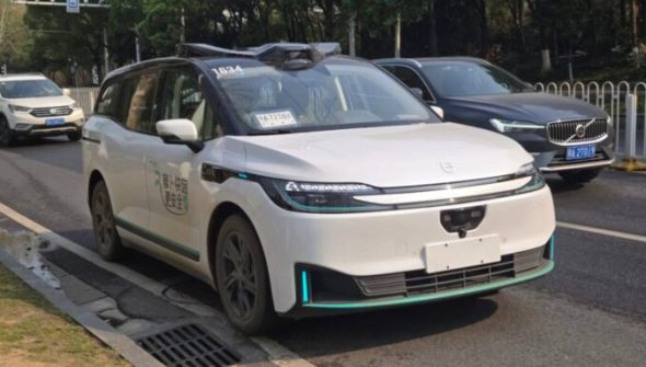 Baidu Apollo Go Robotaxi  // Source : Baidu