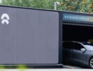 Une battery swap station de Nio // Source : Nio