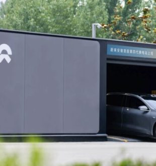 Une battery swap station de Nio // Source : Nio