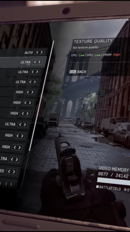 Configurations PC BF6 // Source : EA