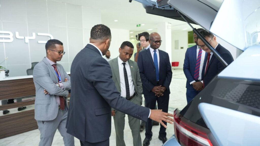 Inauguration de BYD à Addis Ababa (Ethiopie) // Source : BYD Inauguration de BYD à Addis Ababa (Ethiopie) // Source : BYD