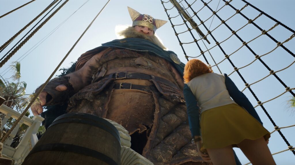 Brogy dans la saison 2 de One Piece // Source : Netflix