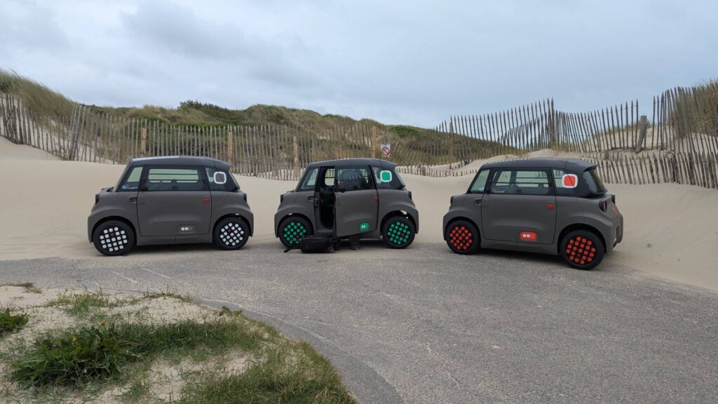 Citroën Ami packs couleur : blanc, vert ou rouge ? // Source : Raphaelle Baut pour Numerama Citroën Ami packs couleur : blanc, vert ou rouge ? // Source : Raphaelle Baut pour Numerama