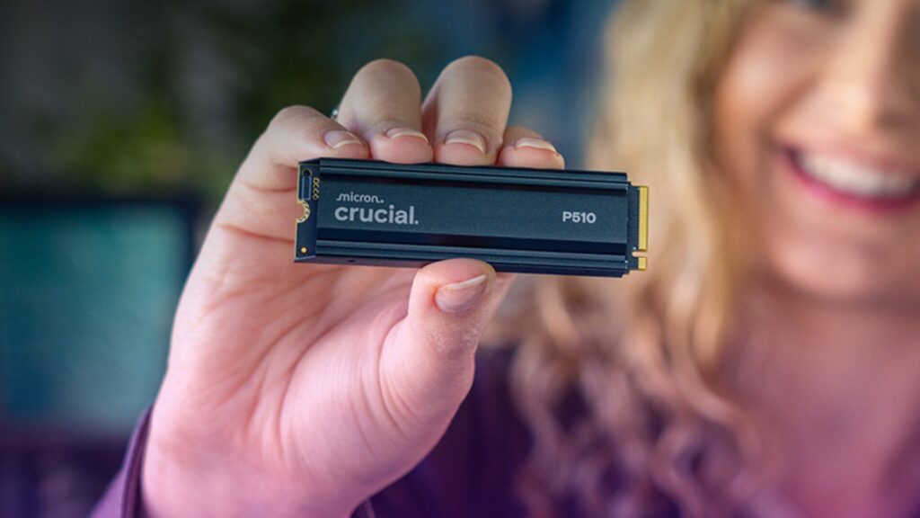 Crucial p510 // Source : Crucial