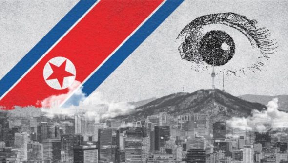 Comment les cyberespions nord-coréens infiltrent les ambassades étrangères basées à Seoul // Source : Montage Numerama