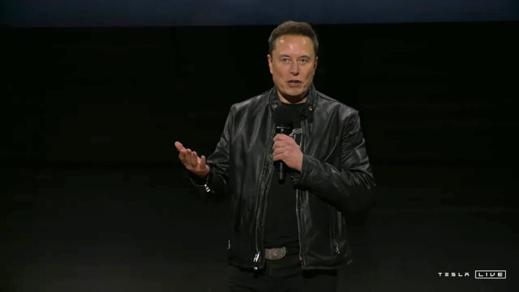 Elon Musk lors de la conf&eacute;rence We Robot. // Source : Capture d'&eacute;cran