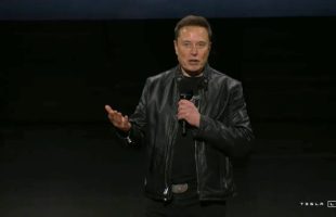 Elon Musk lors de la conférence We Robot. // Source : Capture d'écran
