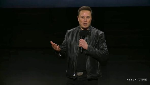Elon Musk lors de la conférence We Robot. // Source : Capture d'écran