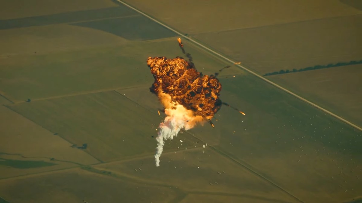 explosion Falcon 9