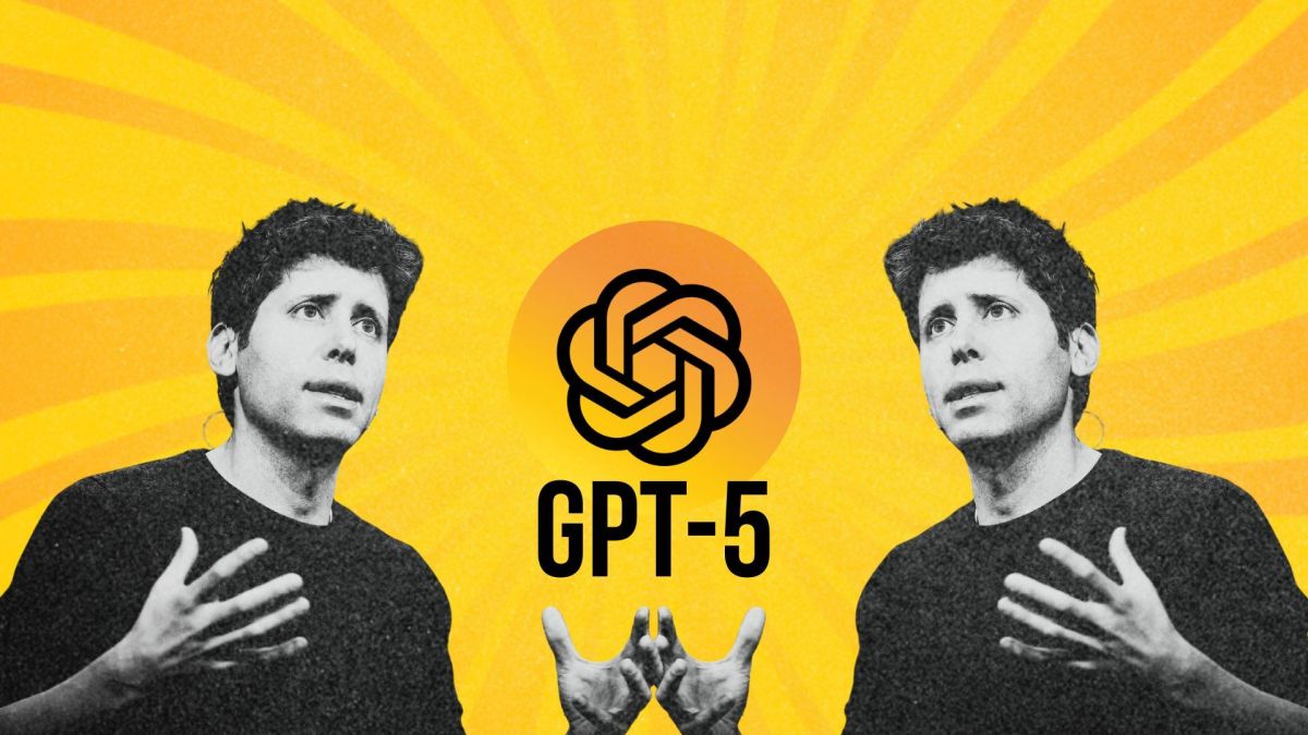 GPT-5 et Sam Altman, le patron de ChatGPT et OpenAI. // Source : Numerama