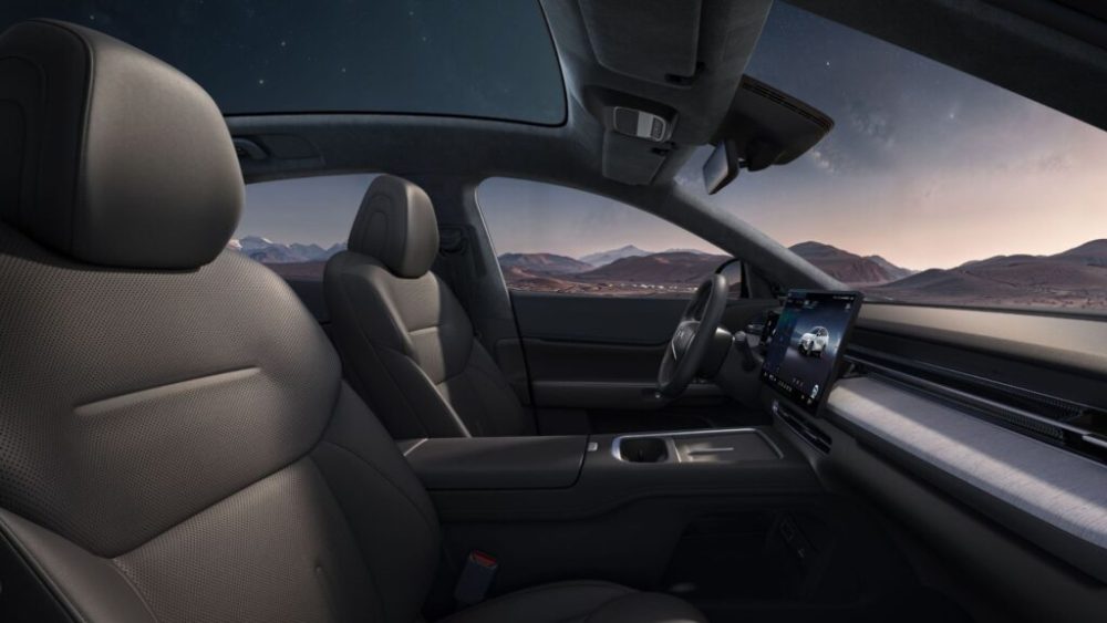 L'intérieur du Xpeng G6 // Source : Xpeng