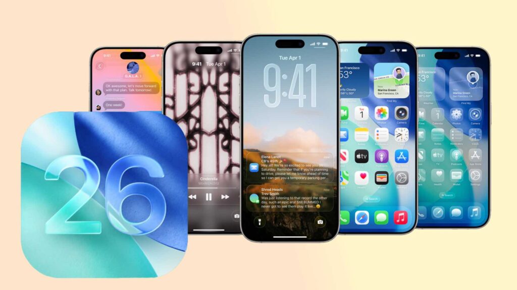 iOS 26. // Source : Numerama