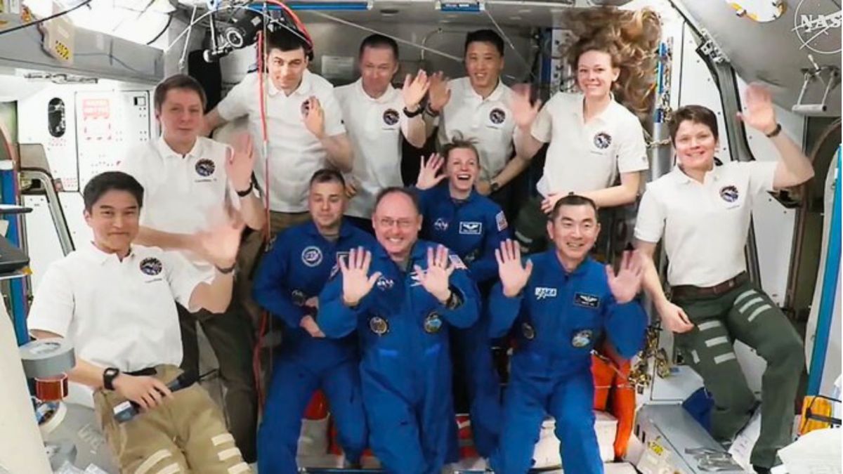 iss astronaute