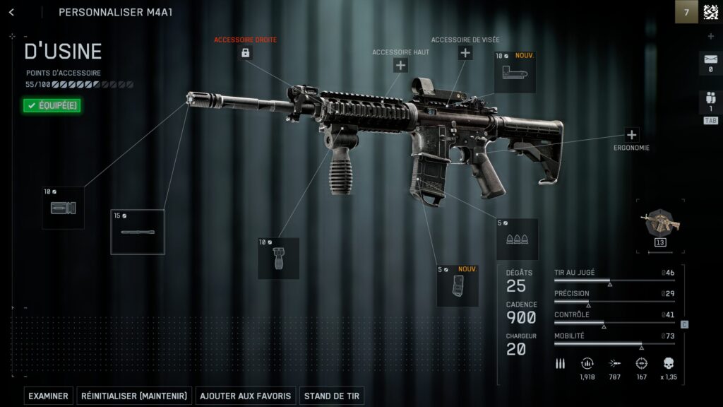 La personnalisation des armes sur Battlefield 6 // Source : Capture d'écran