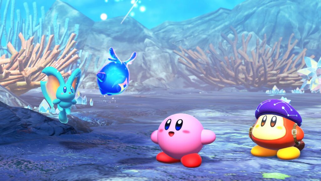Kirby et le monde oublié Nintendo Switch 2 Edition + Le pays des étoiles filantes // Source : Nintendo Kirby et le monde oublié Nintendo Switch 2 Edition + Le pays des étoiles filantes // Source : Nintendo