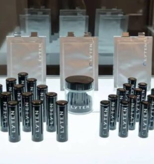Batterie lithium-soufre Lyten // Source : Lyten