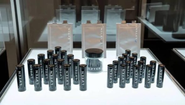 Batterie lithium-soufre Lyten // Source : Lyten