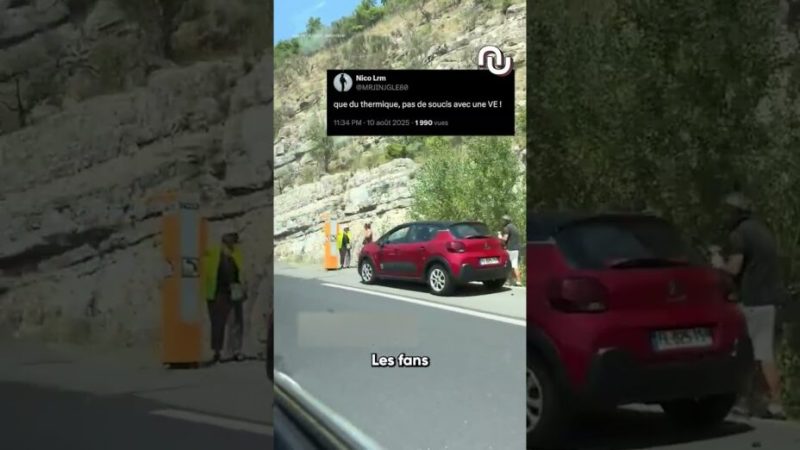 Toutes ces voitures sont tombées en panne EN MÊME TEMPS ?