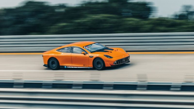 Cette voiture électrique de Mercedes explose de très loin un record établi par un constructeur chinois
