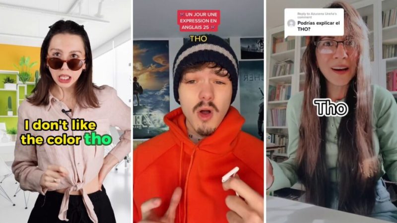 Ça veut dire quoi, « tho » sur Internet ?