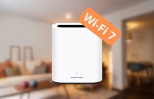 La Flybox 5G+ Home d'Orange passe au Wi-Fi 7 // Source : Montage Numerama