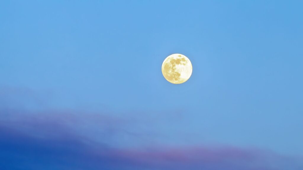 Pleine Lune. // Source : Canva