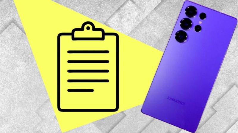 Comment accéder au presse-papier sur un téléphone Samsung