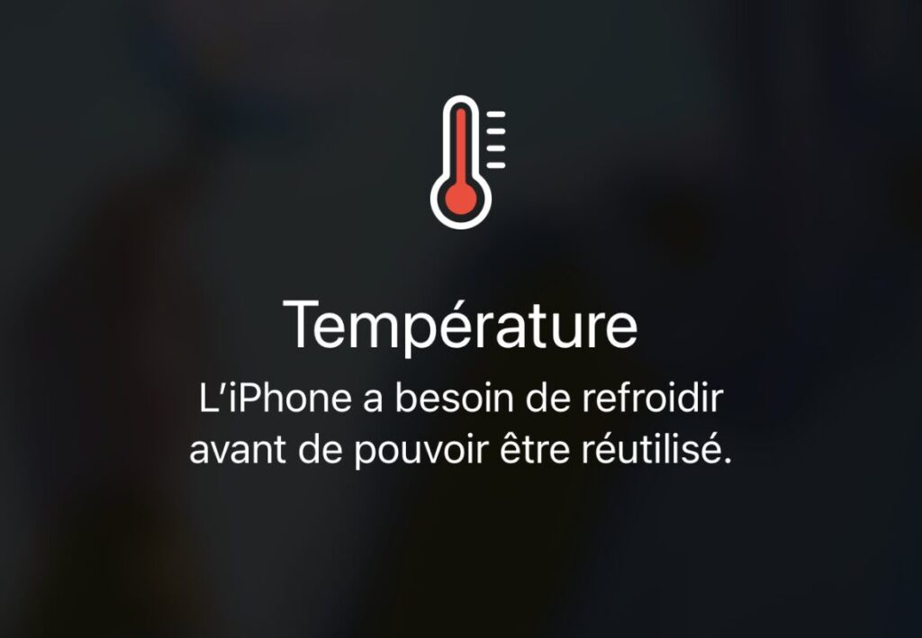 Dans les Pires Configurations, CE Message Apparet à l'Écran.