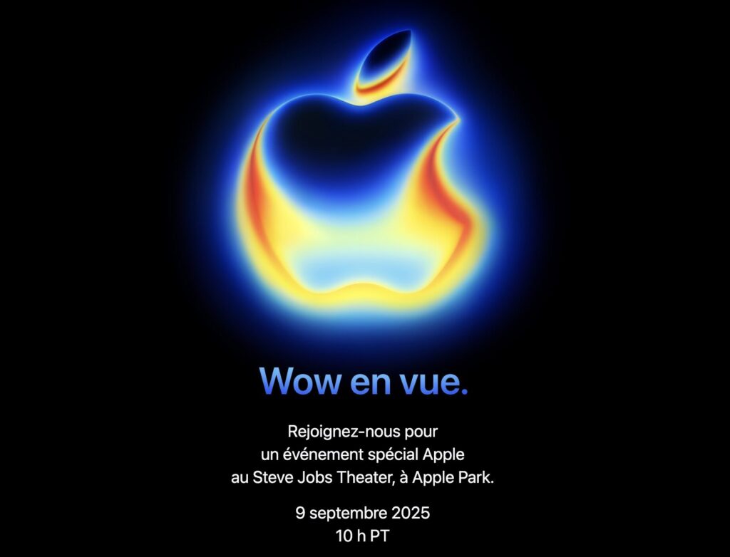 Le carton d'invitation de l'iPhone 17. Le carton d'invitation de l'iPhone 17.