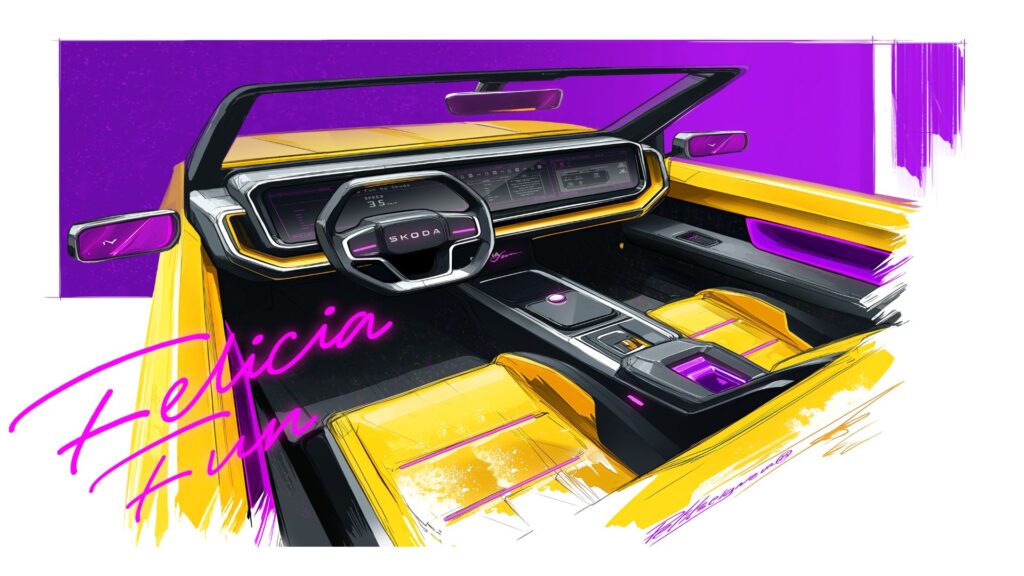 Skoda a réinterprété un de ses modèles atypique : le pick-up Felicia Fun // Source : Skoda Skoda a réinterprété un de ses modèles atypique : le pick-up Felicia Fun // Source : Skoda