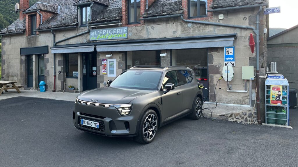 La Smart #5 à l'essai // Source : Robin San Vicente pour Numerama La Smart #5 à l'essai // Source : Robin San Vicente pour Numerama