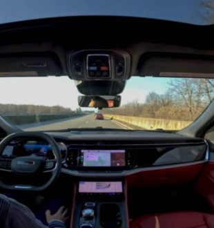Conduite autonome de niveau 3 Stellantis (Autodrive) // Source : Capture video Stellantis 