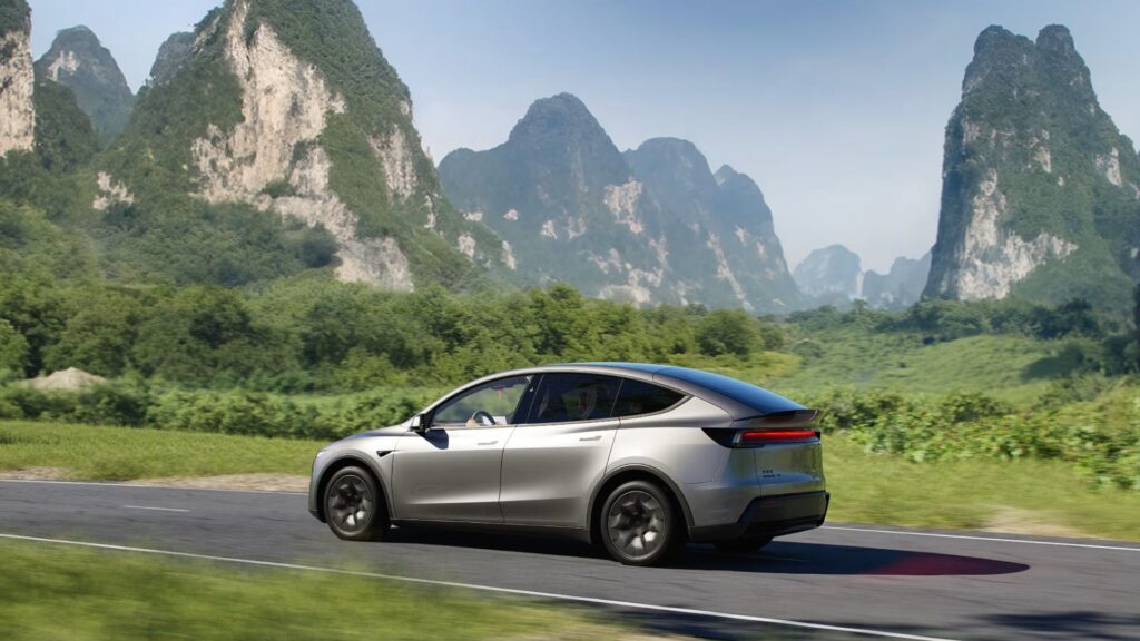 Le nouveau Tesla Model Y L en Chine // Source : Tesla