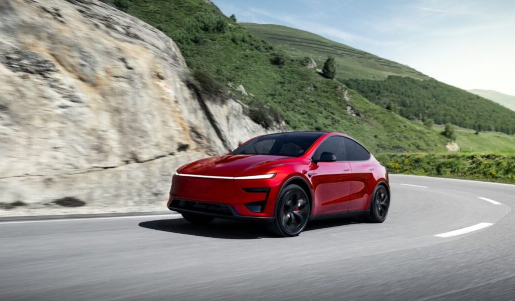 Le nouveau Tesla Model Y Performance (2025) // Source : Tesla