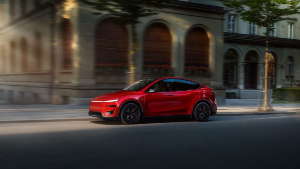 Le nouveau Tesla Model Y Performance (2025) // Source : Tesla