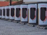 Vol des câbles du superchargeur Tesla // Source : Tesla Club Portugal  sur X