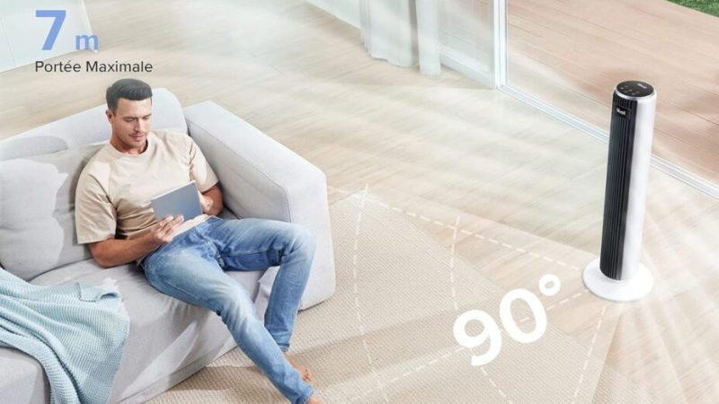 Avec le retour de la canicule, ce ventilateur en promotion ne pouvait pas mieux tomber