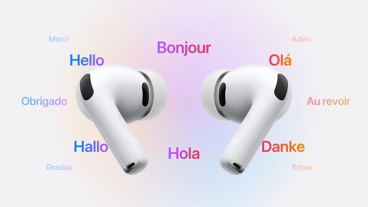 La fonctionnalité Live Translation arrive avec les AirPods Pro 3 // Source : Apple