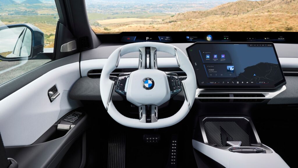 Le nouveau BMW iX3 (2025) // Source : BMW